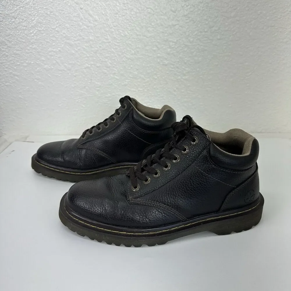 Dr. Martens Harrisfield Brown Leather Chukka Shoes Boots: Men's 9- Women's 10